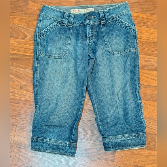 Mossimo Supply Co Denim Low Rise Crop Jeans 5 - Picture 2 of 11